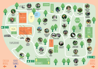 Battersea Children's Zoo Map